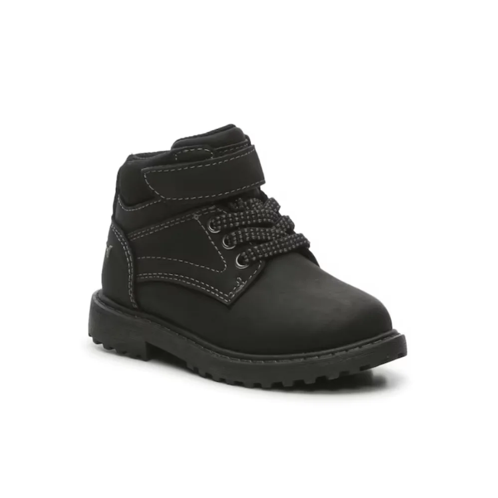 NIB Kids Lil Leon Boot Black Crown Vintage Size 6 Toddler